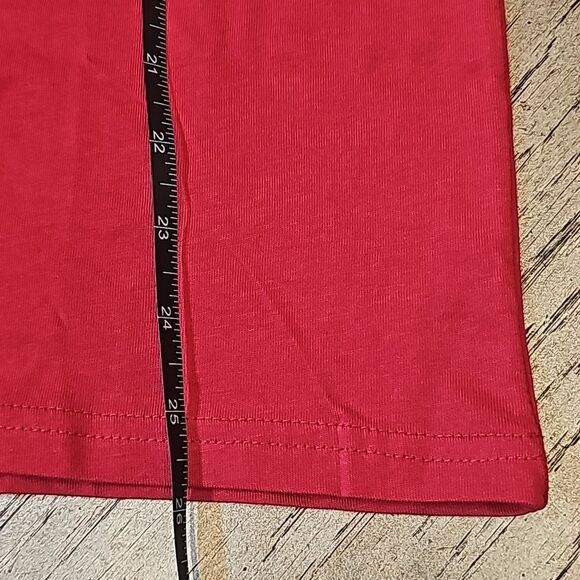 Red Tommy Hilfiger t shirt size L 16/18 never worn - Picture 6 of 9